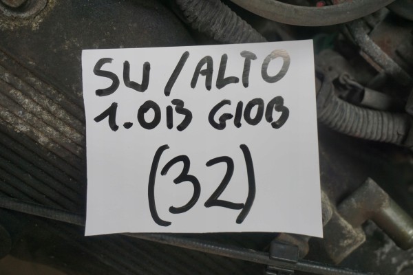 SUZUKI ALTO ENGINE 1 0GASOLINE G10B HA12 2000year NR 32 Quality of parts according to GVO O original with manufacturer s logo OE