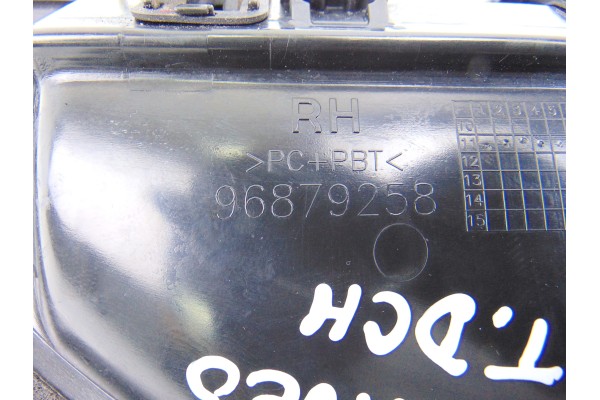 96879258 MANETA EXTERIOR TRASERA DERECHA CHEVROLET AVEO HATCHBACK LT 2012 96879258 189195 CHEVROLET - 1