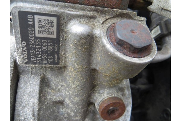 VOLVO V60 S60 II LIFT 2 0D GEARBOX 1285295 GU1R 7002 AEC Catalog number of the original 1285295