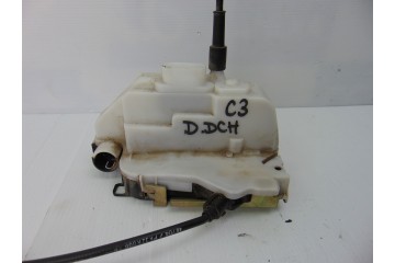 4 PIN CERRADURA PUERTA DELANTERA DERECHA CITROEN C3 1.1 Furio 2005 4 PIN 189262 CITROEN - 1