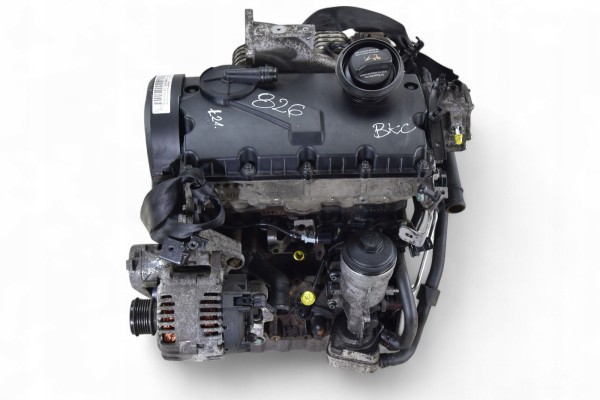 Engine GOLF V PASSAT B6 SUPERB II TOURAN ALTEA 1 9TDI 105HP BKC KOMPRESJA Catalog number of the part Silnik BKC BXE