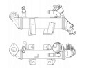 Radiator exhaust gas recirculation MAHLE CE 19 000P Part manufacturer Mahle
