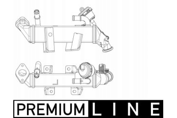 Radiator exhaust gas recirculation MAHLE CE 19 000P Catalog number of the part CE 19 000P