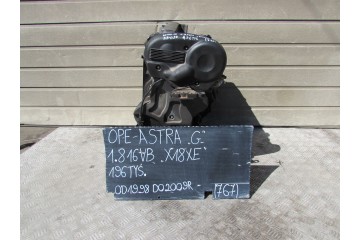 ENGINE 1 8B X18XE 196 THOUSAND OPEL ASTRA G 98 09R Catalog number of the part SILNIK 1 8B X18XE 196TYS OPEL ASTRA G 98 09R