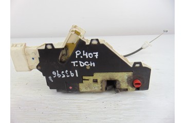  6 PIN CERRADURA PUERTA TRASERA DERECHA PEUGEOT 407 ST Sport 2004 6 PIN 193596 PEUGEOT - 1