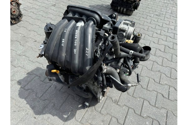 COMPLETE ENGINE 1 5 HR15 NISSAN TIDA 2011 Catalog number of the part HR15