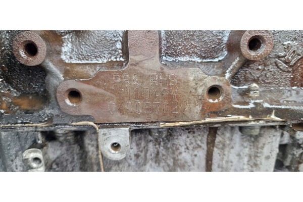 ENGINE PEUGEOT 307 2 0 HDI RHS 10DYPV FUEL SYSTEM Catalog number of the part RHS 10DYPV