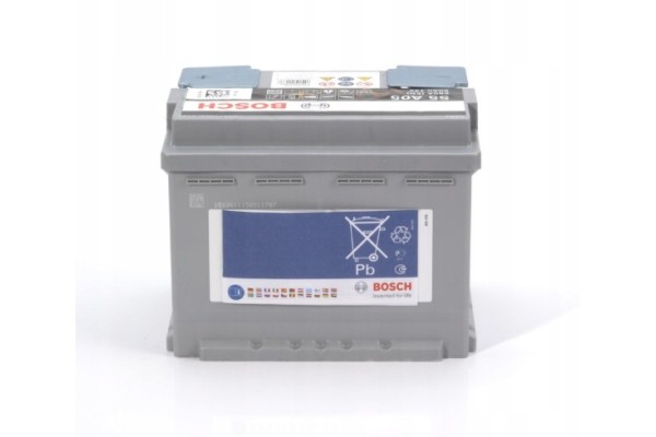 BATTERY BOSCH S5 AGM 60AH 680A S5A05 START STOP RIGHT Part manufacturer Bosch