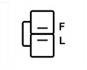 ALTERNATOR 100A A2022 P AS PL OPEL ASTRA Car type cargo vans passenger cars