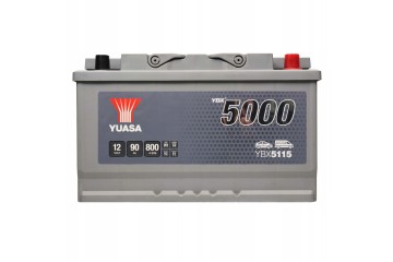 CAR BATTERY YUASA YBX5115 12V 90AH 800A P