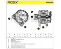 RIDEX 4G0004 Alternator Generator 140A 12V for VW GOLF VI 5K1 TOURAN Part manufacturer Ridex
