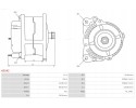 AS PL A0142 ALTERNATOR EAN GTIN 5901259401868