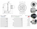 AS PL A9533PR Alternator Generator 250A 48V for AUDI A4 B9 Avant 8W5 8WD Catalog number of substitutes RIDEX 4G2607 AS PL ABE927