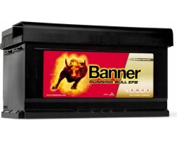 Battery 12V 75Ah 730A P EFB Start Stop Banner Running Bull 57512