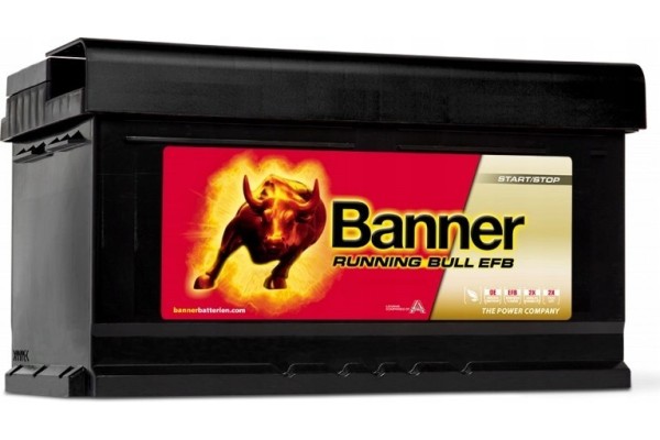 Battery 12V 75Ah 730A P EFB Start Stop Banner Running Bull 57512