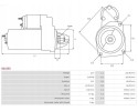 STARTER S6435S AS PL FORD Car type cargo vans passenger cars