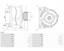 Alternador AS-PL A3041