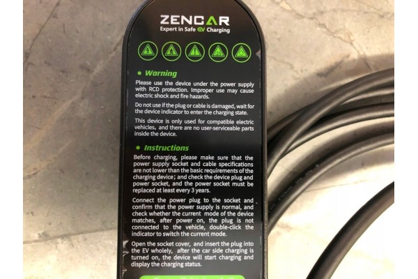 Cargador 16A 230V con Sensor de Temperatura, 3.5kW, Tipo 2 EU IEC 6219