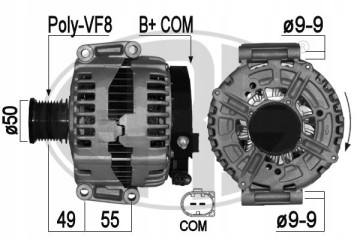 ALTERNATOR 14V for MERCEDES GL M R S Part manufacturer ERA