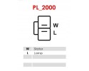 ALTERNATOR 100A A2003PR AS PL OPEL ASTRA Alternator charging current 100 A