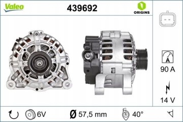 ALTERNATOR NEW VALEO 439692 Part manufacturer Valeo
