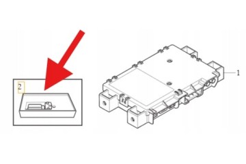 BATTERY MODULE DRIVER VCM VOLVO S90 S60 V90 V60 XC90 XC60 OE 32319770 Part manufacturer Volvo OE