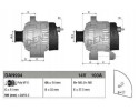 Alternator DAN994 DENSO Catalog number of the part DAN994