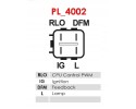 ALTERNATOR A6522S AS PL Alternator charging current 150 A