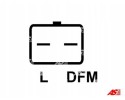 AS PL A3258 ALTERNATOR Product weight with unit packaging 7 kg