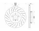 TEXTAR BRAKE DISC BMW P 3 4 11 PERFORATED Catalog number of the part 92265425