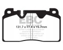 Klocki hamulcowe YELLOWSTUFF EBC Brakes Audi A6 A7 Q5 Quattro Avant Porsche Producent czesci EBC