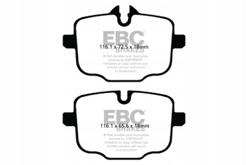 Klocki hamulcowe YELLOWSTUFF EBC Brakes BMW serii 5 F10 F11 G30 G31 Producent czesci EBC