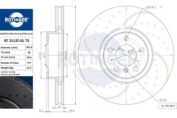 ROTINGER RT 21137 GL T5 SHIELD Number of discs offered 1