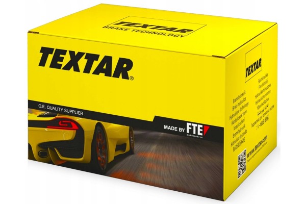 Brake disc TEXTAR 92253725