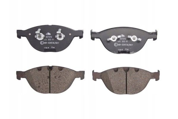 Front brake pads ATE 13 0460 7210 2 Catalog number of the part 13 0460 7210 2
