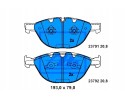 Front brake pads ATE 13 0460 7210 2 Catalog number of the original BMW 34 11 2 339 272 BMW 34 11 6 763 652 BMW 34 11 6 764 312 B