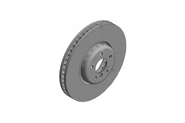 BRAKE DISC LEFT FRONT 150 2936 32 ZIMMERMANN Packaging status original