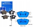 Front brake pads ATE 13 0460 7281 2 Car type passenger cars