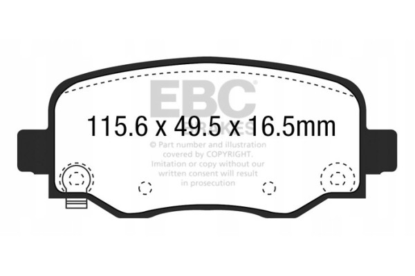 GREENSTUFF EBC Brakes Jeep Cherokee Part manufacturer EBC