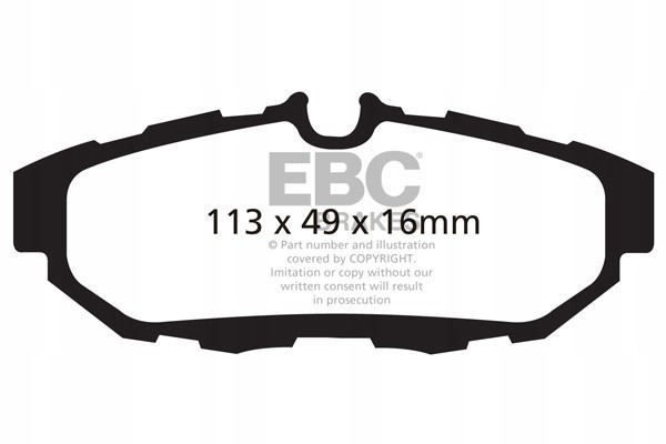 YELLOWSTUFF EBC Brakes Ford Mustang 5th Gen Part manufacturer EBC