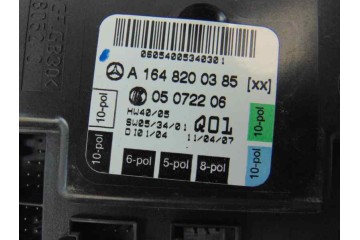 A1648200385 CENTRALITA CONFORT MERCEDES-BENZ CLASE ML (BM 164)