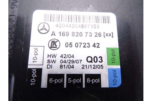 A1698207326 MODULO ELECTRONICO MERCEDES-BENZ CLASE A (BM 169)