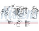 Nissens 890210 Compressor air conditioning