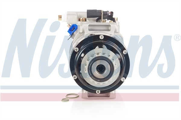 Compresor de aire acondicionado Nissens 890637 para VW Transporter T5 