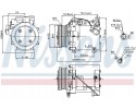 COMPRESSOR AIR CONDITIONING COMPRESSOR 89227 NISSENS Quality of parts according to GVO Q original with factory logo OEM OES