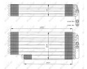 AIR CONDITIONING EVAPORATOR 36078 NRF MERCEDES Quality of parts according to GVO Q original with factory logo OEM OES