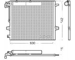 CONDENSER AIR CONDITIONING COOLER DCN17057 DENSO