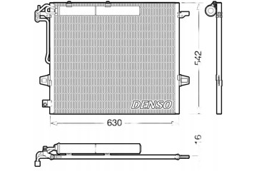 CONDENSER AIR CONDITIONING COOLER DCN17057 DENSO