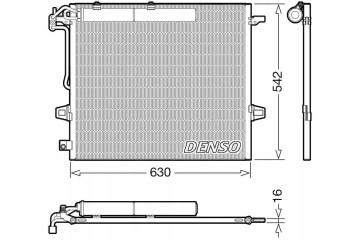 CONDENSER AIR CONDITIONING COOLER DCN17057 DENSO Packaging status original
