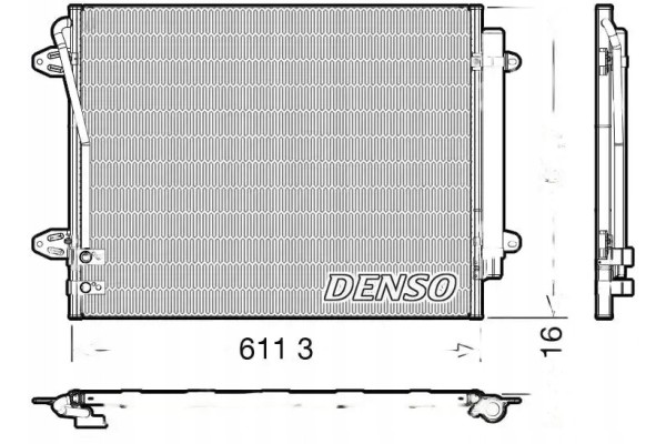 CONDENSER AIR CONDITIONING COOLER DCN32012 DENSO